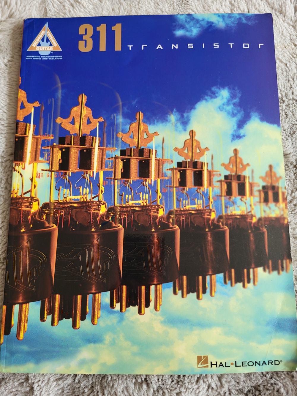 311 Transistor Hal Leonard Sheet Music Book - Blue & Gold Cover